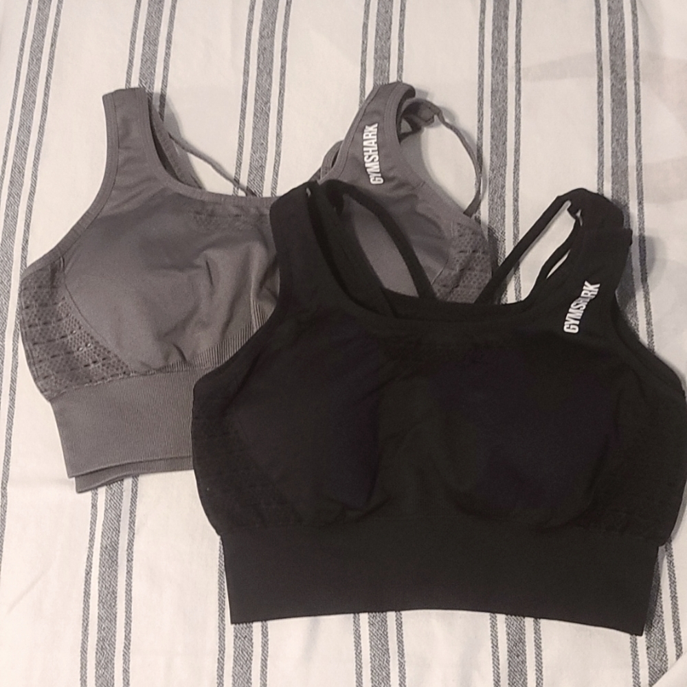 Gymshark Energy Seamless Sportsbra (Black)